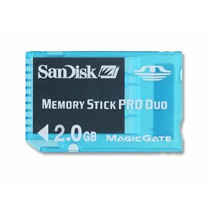 SanDisk MS Pro Duo Gaming 2GB SDMSG-002G-B46 memorijska kartica