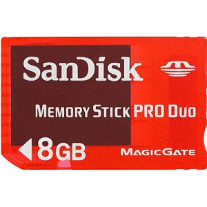 SanDisk MS Pro Duo Gaming 8GB SDMSG-008G-B46 memorijska kartica