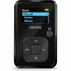 SanDisk Sansa Clip+ 4GB Black SDMX18-004G-E46K MP3 Player