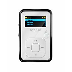 SanDisk Sansa Clip+ 4GB White SDMX18-004G-E46W MP3 Player