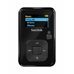 SanDisk Sansa Clip+ 8GB Black SDMX18-008G-E46K MP3 Player