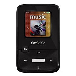 SanDisk Sansa Clip Zip 4GB Black SDMX22-004G-E46K MP3 Player