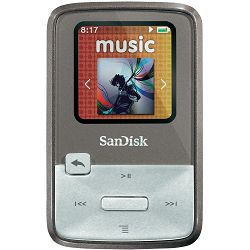 SanDisk Sansa Clip Zip 4GB Grey SDMX22-004G-E46G MP3 Player