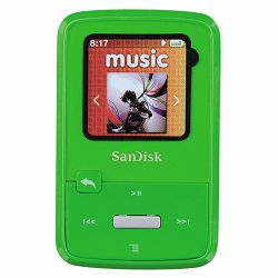 SanDisk Sansa Clip Zip 4GB Lime SDMX22-004G-E46L MP3 Player