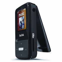 SanDisk Sansa Clip Zip 8GB Black SDMX22-008G-E46K MP3 Player