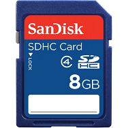 SanDisk SDHC Class 4 Speed 15MB/s 8GB SDSDB-008G-B35 memorijska kartica