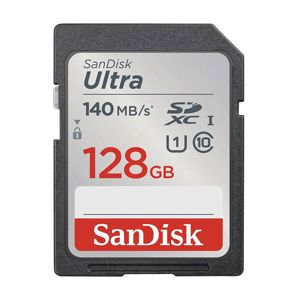 SanDisk SDXC 128GB 140MB/s Class 10 UHS-I U1 C10 Ultra memorijska kartica (SDSDUNB-128G-GN6IN)