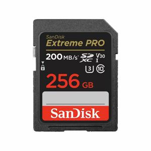 SanDisk SDXC 256GB R200MB/s W140MB/s Class 10 V30 UHS-I U3 Extreme Pro memorijska kartica (SDSDXXD-256G-GN4IN)
