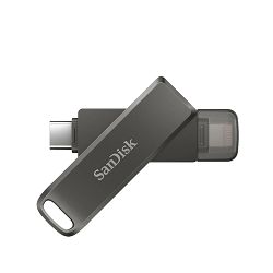 SanDisk USB Stick iXpand Flash Drive Luxe 128GB Type-C™ Apple Lightning (SDIX70N-128G-GN6NE)