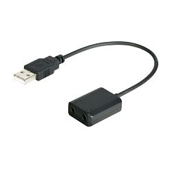 Saramonic EA2L Mic and Headphone kabel i adapter za računalo 15cm (3.5mm TRS mic input - 3.5mm TRS headphone output)