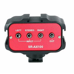 Saramonic SR-AX100 Universal 2 Channel Audio Adapter 3.5mm