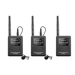 Saramonic SR-WM2100 2.4G Dual Wireless Lavalier System komplet bežični mikrofon (TX + TX + RX)