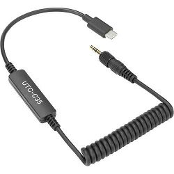Saramonic UTC-C35 3.5mm Locking Type Male Jack to Lightning Audio Interface