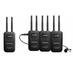 Saramonic VmicLink5 RX+TX+TX+TX 5.8GHz 1 + 3 wireless microphone bežiččni mikrofon komplet