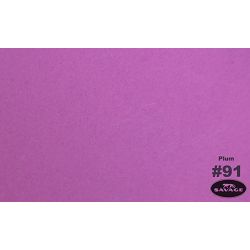 Savage papirnata kartonska pozadina 2,72x11m Plum #91 papir karton 2.76x11m Widetone Seamless Background Paper