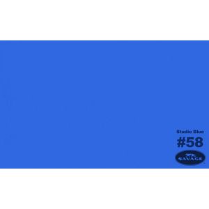 Savage plava (Studio Blue) Chroma key papirnata pozadina 1,36x11m