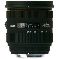 Sigma 24-70/2,8 EX DG HSM Nikon standardni objektiv 24-70mm f/2.8 24-70 2.8 IF Autofocus LenS