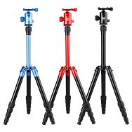 SIRUI T-005 tripod red Alu with head C-10R