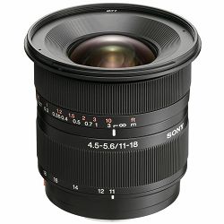 Sony A DT 11-18mm f/4.5-5.6 širokokutni objektiv za A-mount 11-18 F4.5-5.6 SAL-1118 SAL1118 (SAL1118.AE)