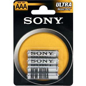 Sony cink baterija AAA/R03, 12xblister 4kom
