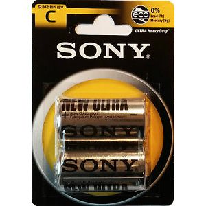 Sony cink baterija vel. C/R14, 2kom, bl.