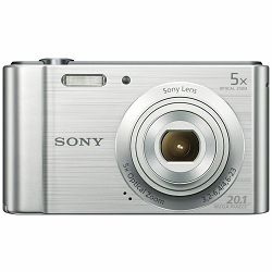 Sony Cyber-shot DSC-W800 Silver srebreni Digitalni fotoaparat Digital Camera DSC-W800S DSCW800S 20.1Mp 5x zoom (DSCW800S.CE3)