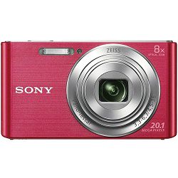 Sony Cyber-shot DSC-W830 Pink rozi Digitalni fotoaparat Digital Camera DSC-W830P DSCW830P 20.1Mp 8x zoom (DSCW830P.CE3)