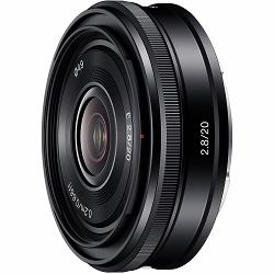 Sony E 20mm f/2.8 širokokutni objektiv za E-Mount 20 F2.8 2.8 f/2,8 SEL-20F28 SEL20F28 (SEL20F28.AE)