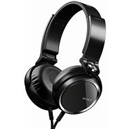 Sony XB600 sluš. extra bass 40mm crne
