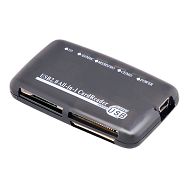 Spire ext. card reader USB2.0,crni