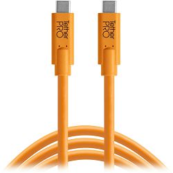 Tether Tools TetherPro USB-C to USB-C, 15' (4.6m) ORG (CUC15-ORG)