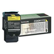 Toner Cartridge LEXMARK Yellow, for C540, C543, C544, X543, X544 (2000pages)