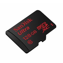 SanDisk Ultra Android microSDXC 128GB SD Adapter+ Memory Zone Android App 80MB/s Class 10 UHS-I SDSQUNC-128G-GN6MA Memorijska kartica