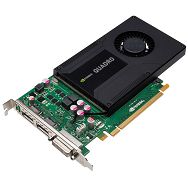 VC nVidia QUADRO K2000, 2Gb GDDR5/128bit, DVI-I+2xDP