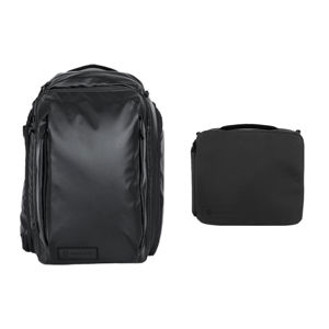 Wandrd Transit 45L Travel Backpack Black Essential+ Bundle (TR45-BK-PEPB-1)