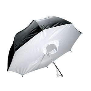 Weifeng reflektirajući brolly box 100cm studijski  - kišobran crni pozadina transparentna