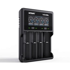 Xtar VC4SL punjač za baterije Li-ion NiMH 18650, 18700, 20700, 21700, 22650, 25500, 26650, AAAA, AAA, AA, SC, C