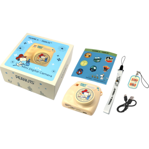 Yashica x Peanuts Mini Digital Camera Cream