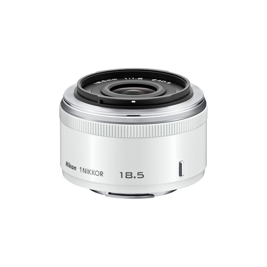 1 NIKKOR 18.5mm f/1.8 White Nikon objektiv