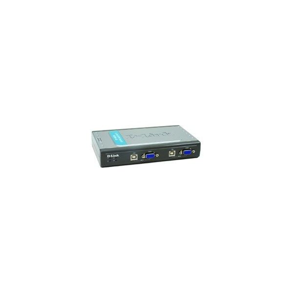 4-Port Video+USB Switch, With 2 KVM cables