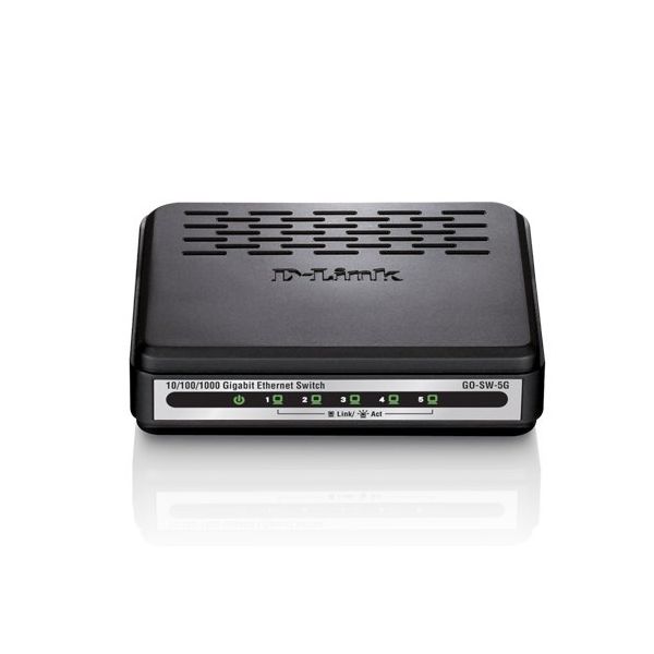 5 ports Gigabit Ethernet Easy Desktop Switch