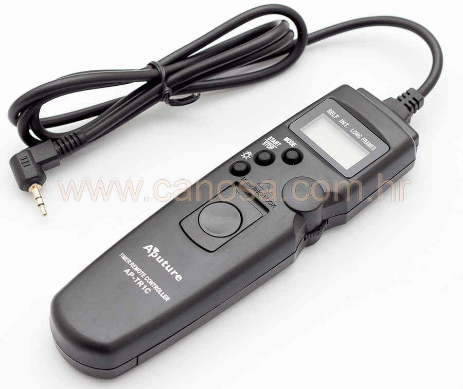 Aputure AP-TR1C Timer remote cord timelapse za Canon C1 600D, 700D, 60D, 1100D