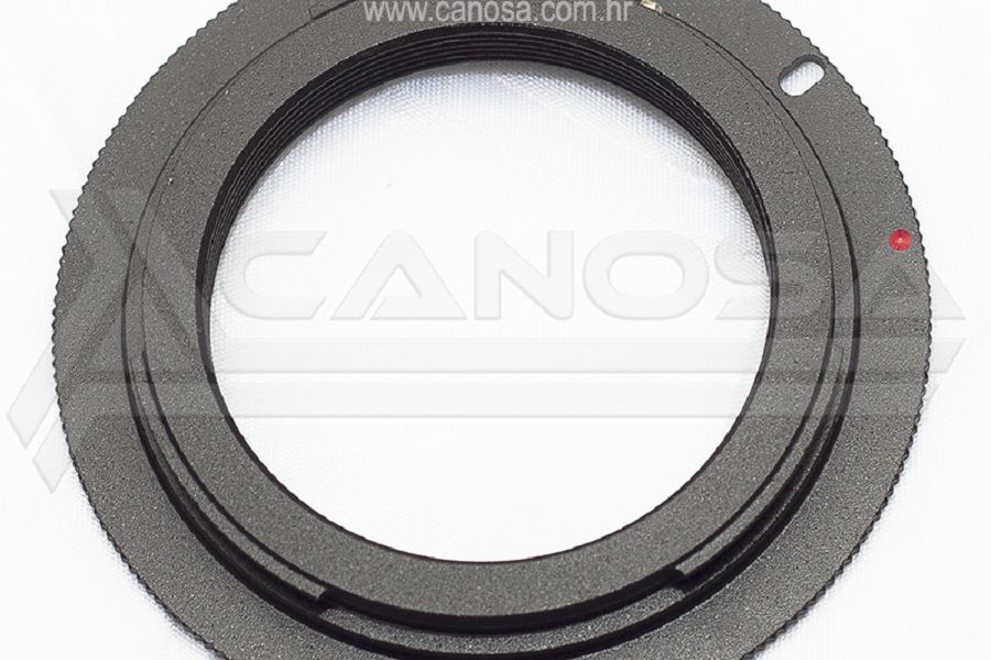 Adapter M42 objektiv na Canon EOS EF i EF-S DSLR fotoaparat, bez potvrde fokusa