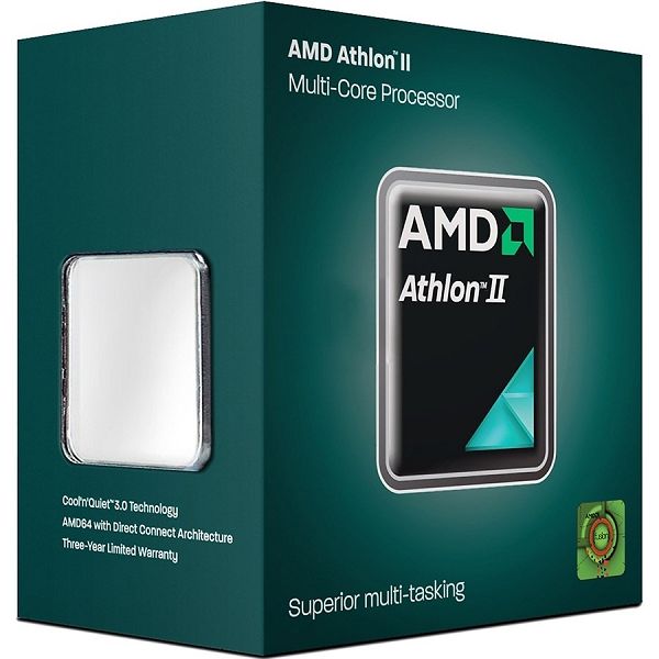 AMD CPU Desktop Athlon II X4 740 (3.2GHz,4MB,65W,FM2) box