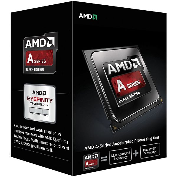 AMD CPU Richland A4-Series X2 6300 (3.7GHz,1MB,65W,FM2) box, Radeon TM HD 8370D