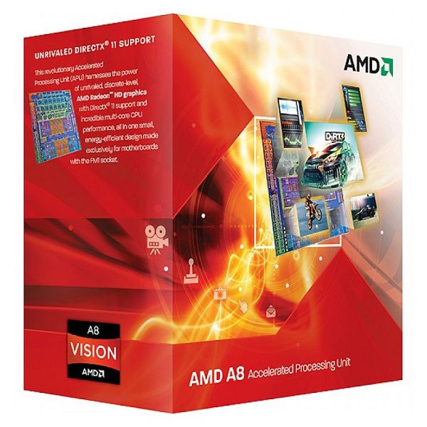 AMD CPU Richland A8-Series X4 6500 (3.5GHz,4MB,65W,FM2) box, Radeon TM HD 8570D