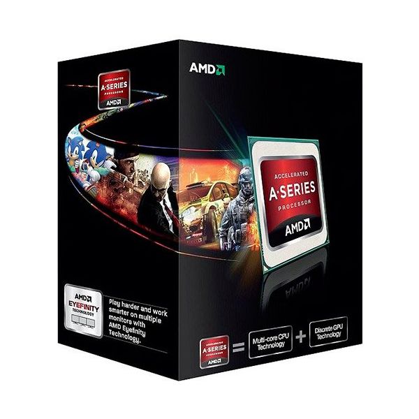 AMD CPU Trinity A10-Series X4 5800K (3.80GHz,4MB,100W,FM2) Box, Black Edition, Radeon TM HD 7660D