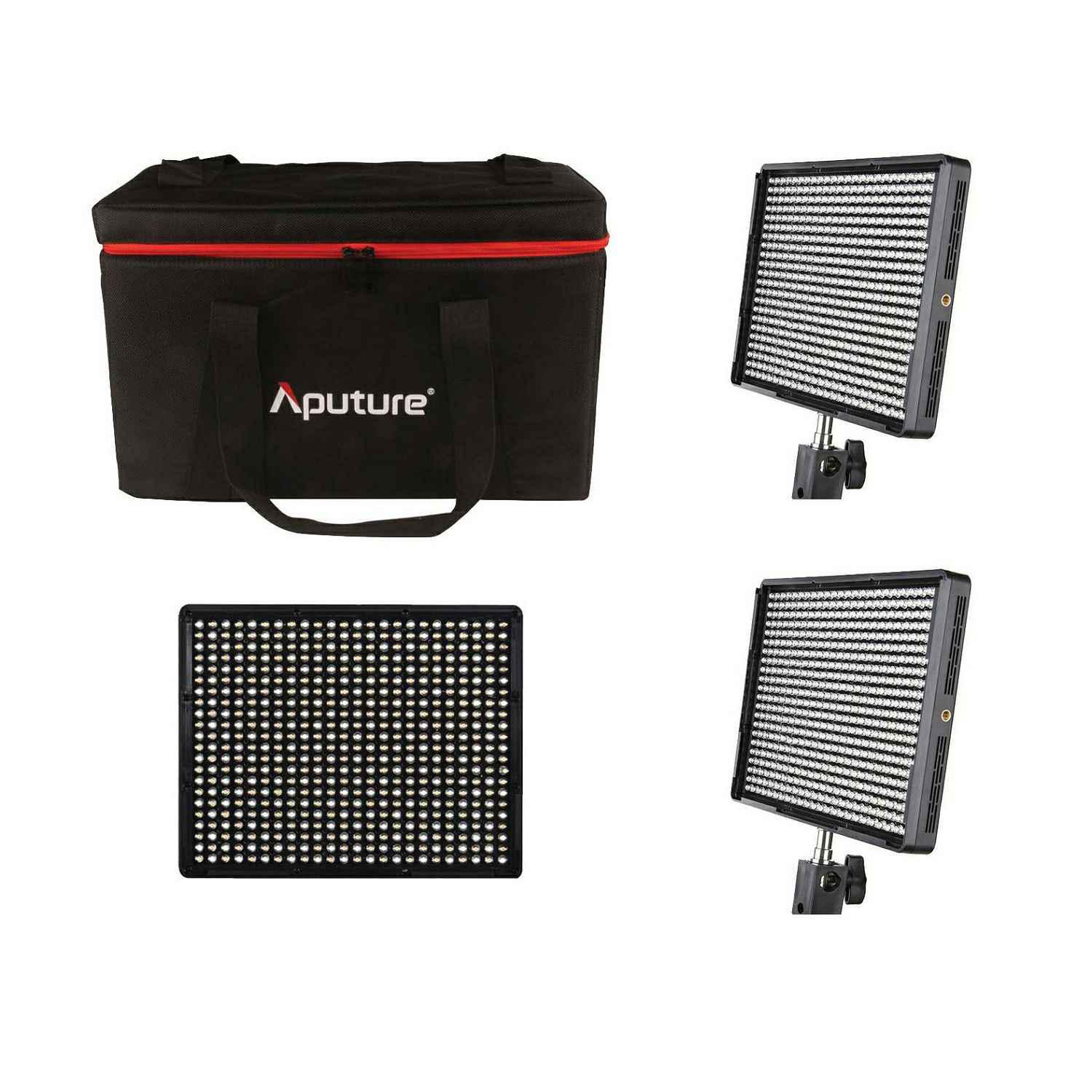 Aputure Amaran 528 KIT CSS komplet 3x CRI95+ LED Video Light + torba (2x AL-528S + 1x AL-528C) prijenosna rasvjeta za snimanje