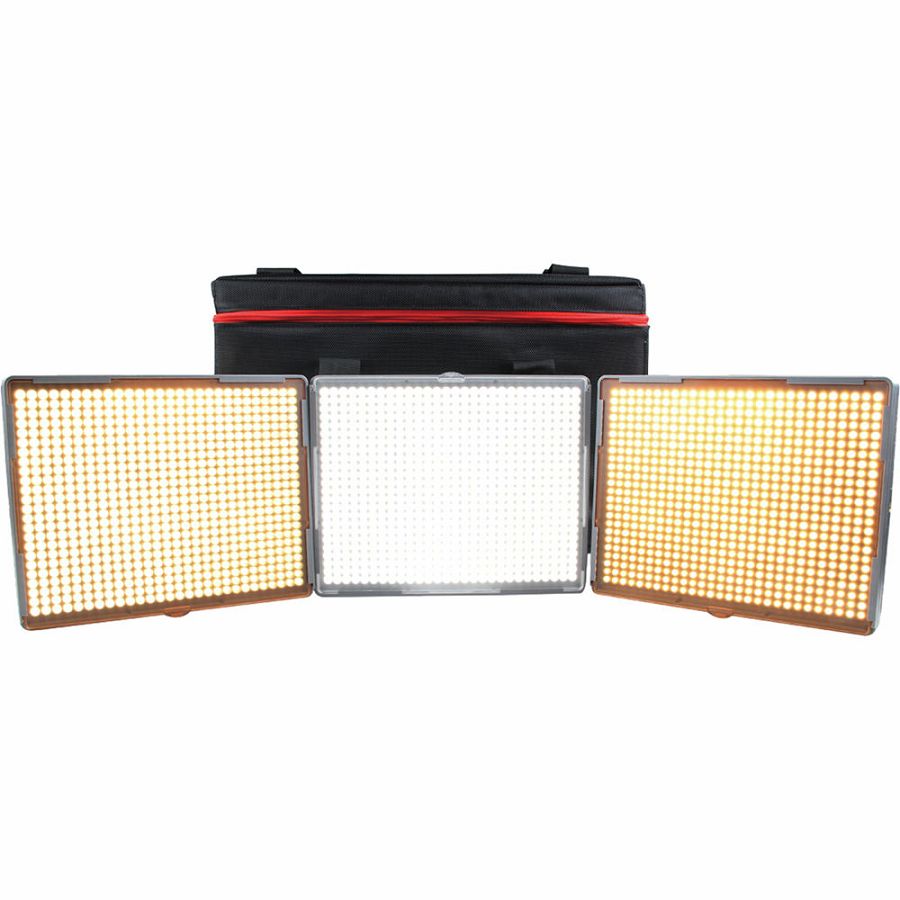 Aputure Amaran HR-672 KIT SSC (CRI95+) komplet 3x LED video light + torba 3-Point 1-Flood 2-Spot Daylight HR672 3-Light Kit HR672KIT-SSC 2x HR-672S + 1x HR-672C