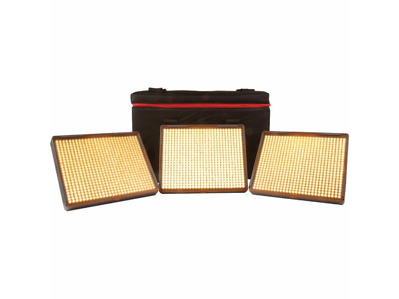 Aputure Amaran HR-672 KIT SSW (CRI95+) komplet 3x LED video light + torba 3-Point 1-Flood 2-Spot Daylight HR672 3-Light Kit HR672KIT-SSW 1x HR-672W + 2x HR-672S